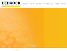 Tablet Screenshot of bedrock-health.com